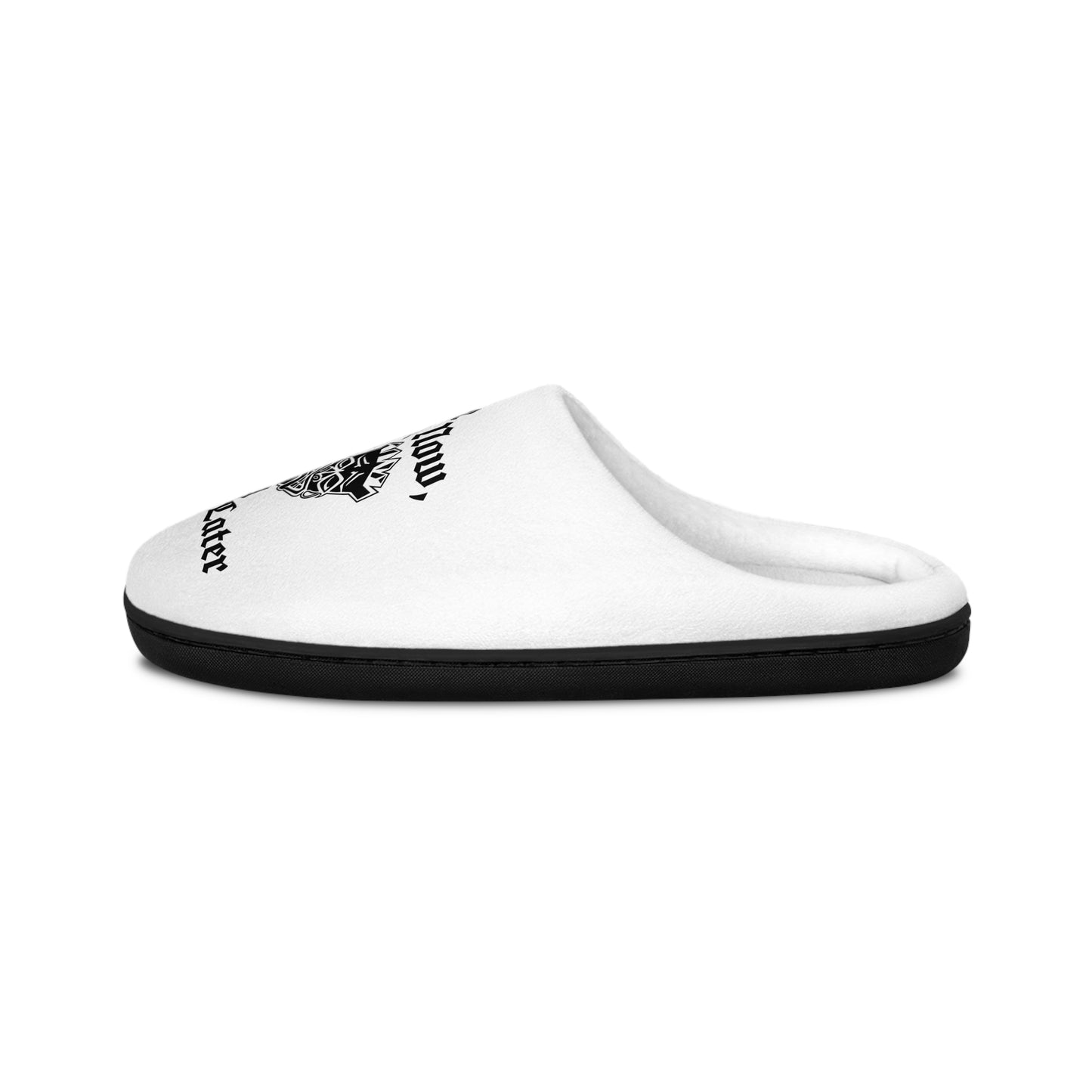 Birdie Now, Bogey Later Indoor Slippers