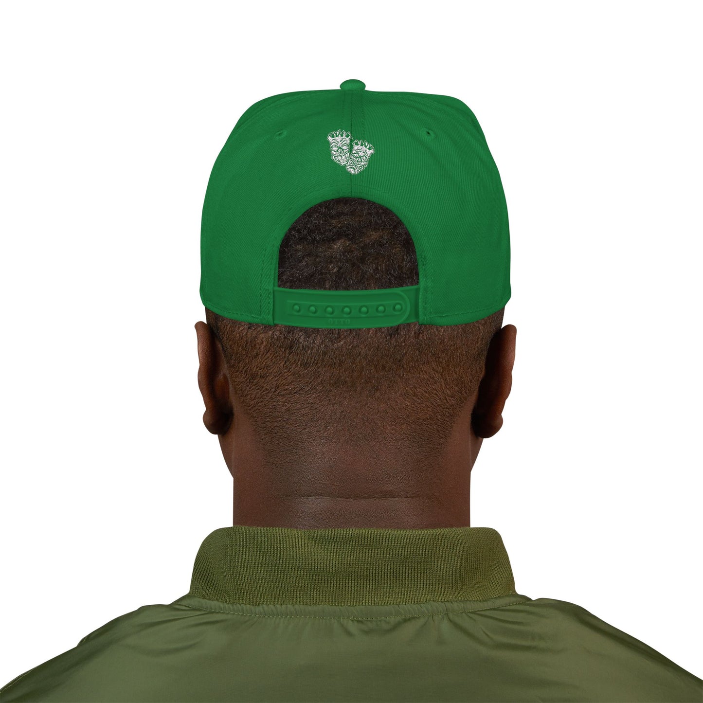 BNBL White Embroidered Snapback