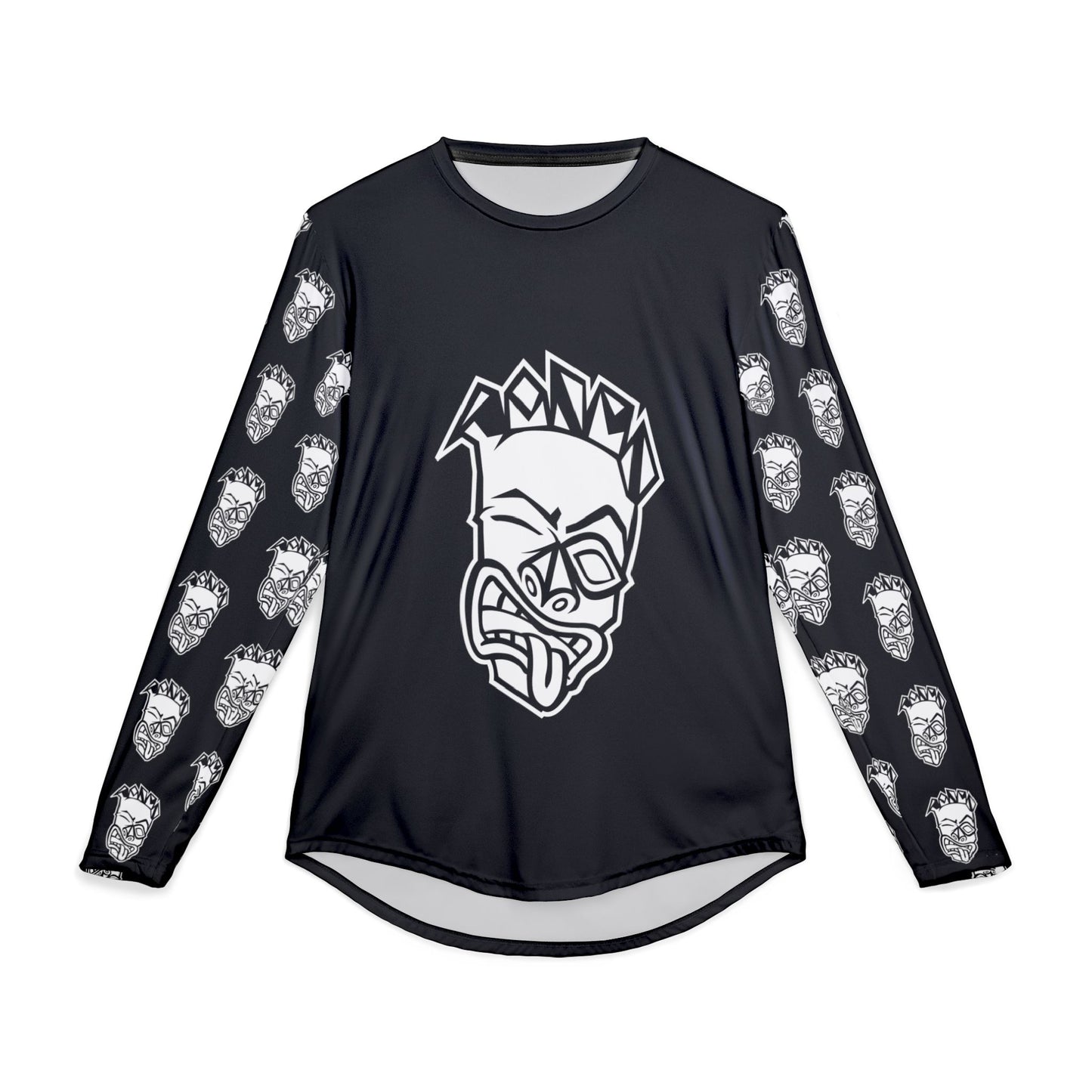 Tongue Out Tiki Head UV Surf Shirt