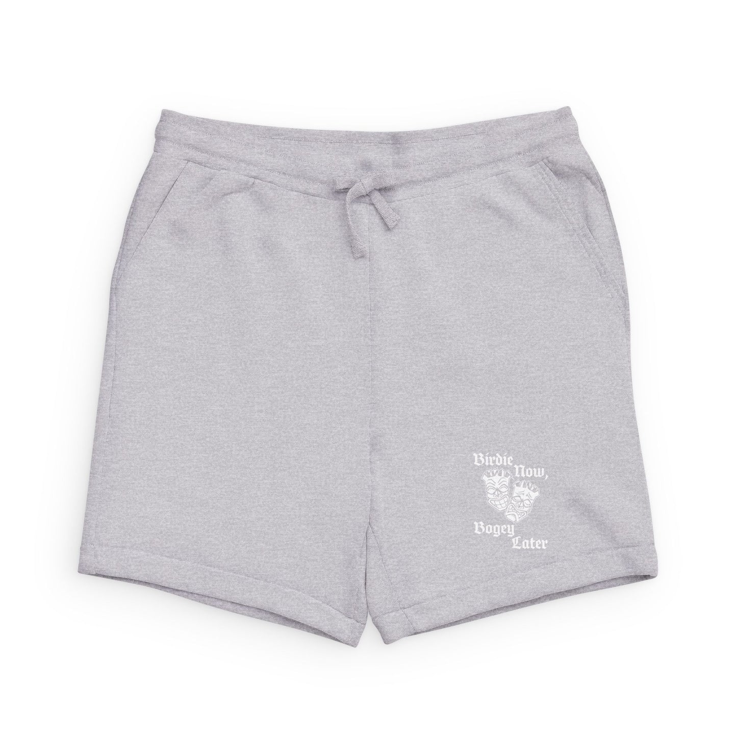 "Birdie Now, Bogey Later" Tiki Golf Sweat Shorts