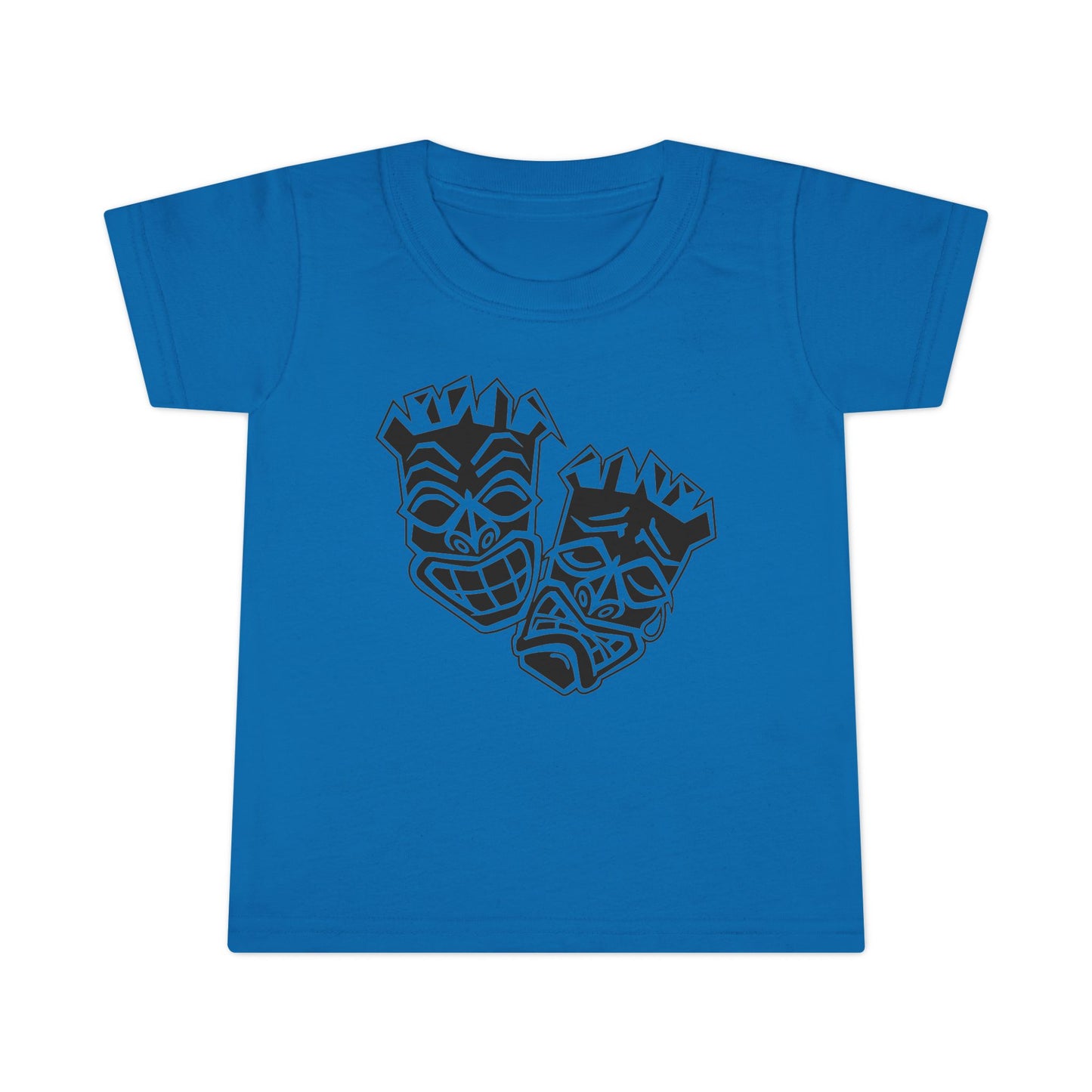 Toddler Now & Later Tiki Heads T-Shirt
