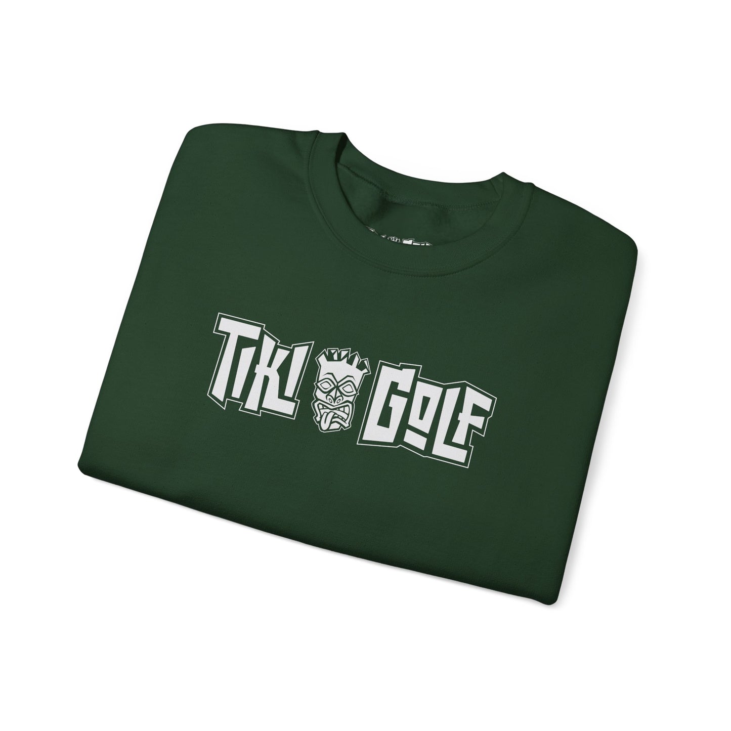 "Birdie Now, Bogey Later" Tiki Golf Crewneck Sweatshirt