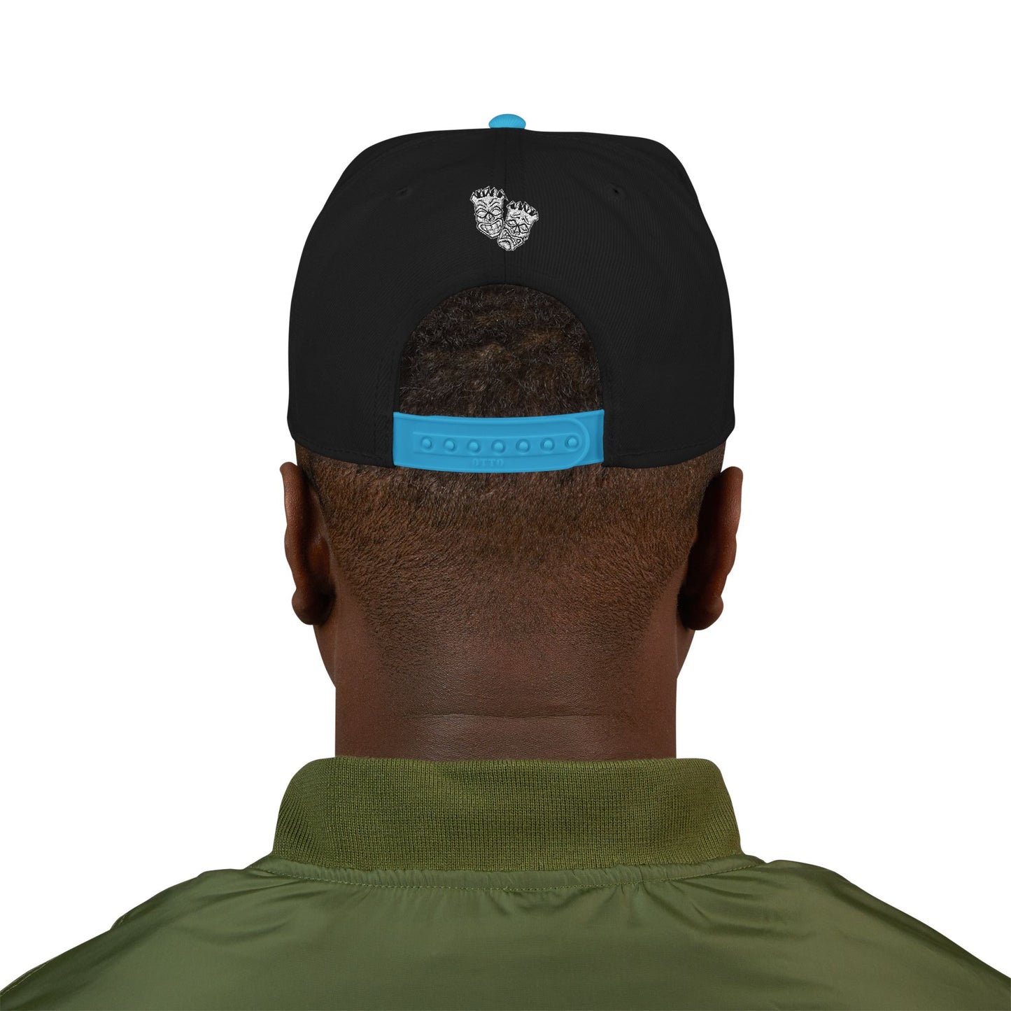 BNBL White Embroidered Snapback