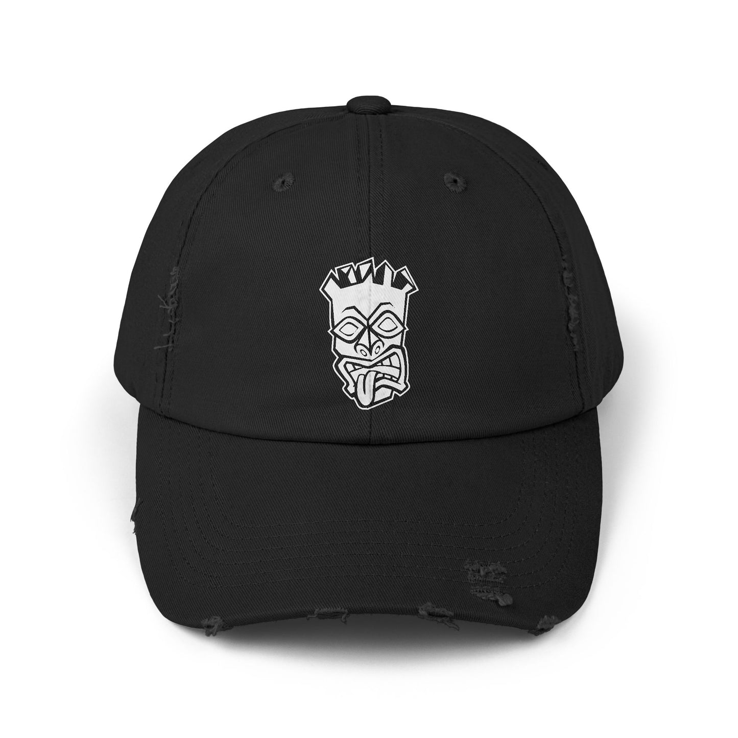 Distressed Tiki Tongue-Out Cap