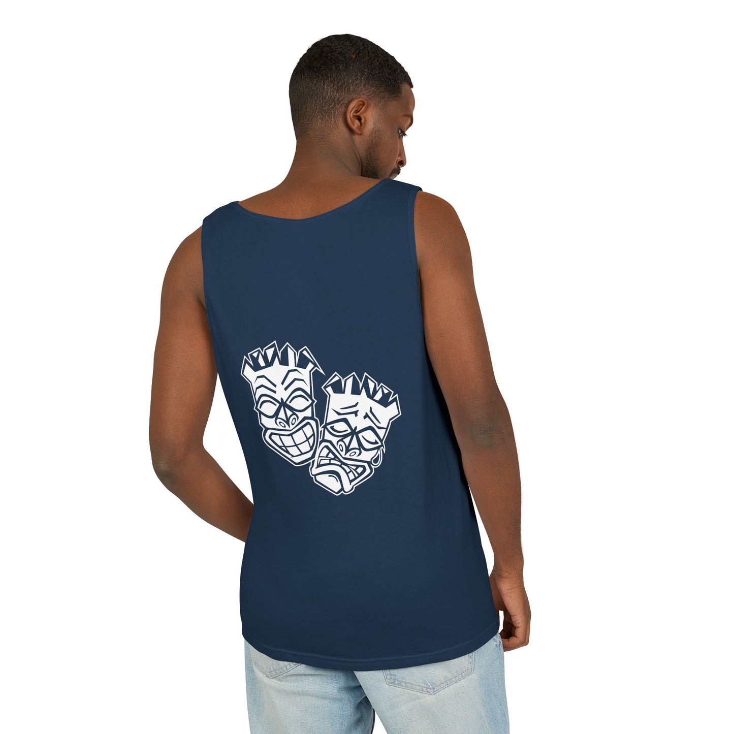 Tongue Out Tiki Tank Top