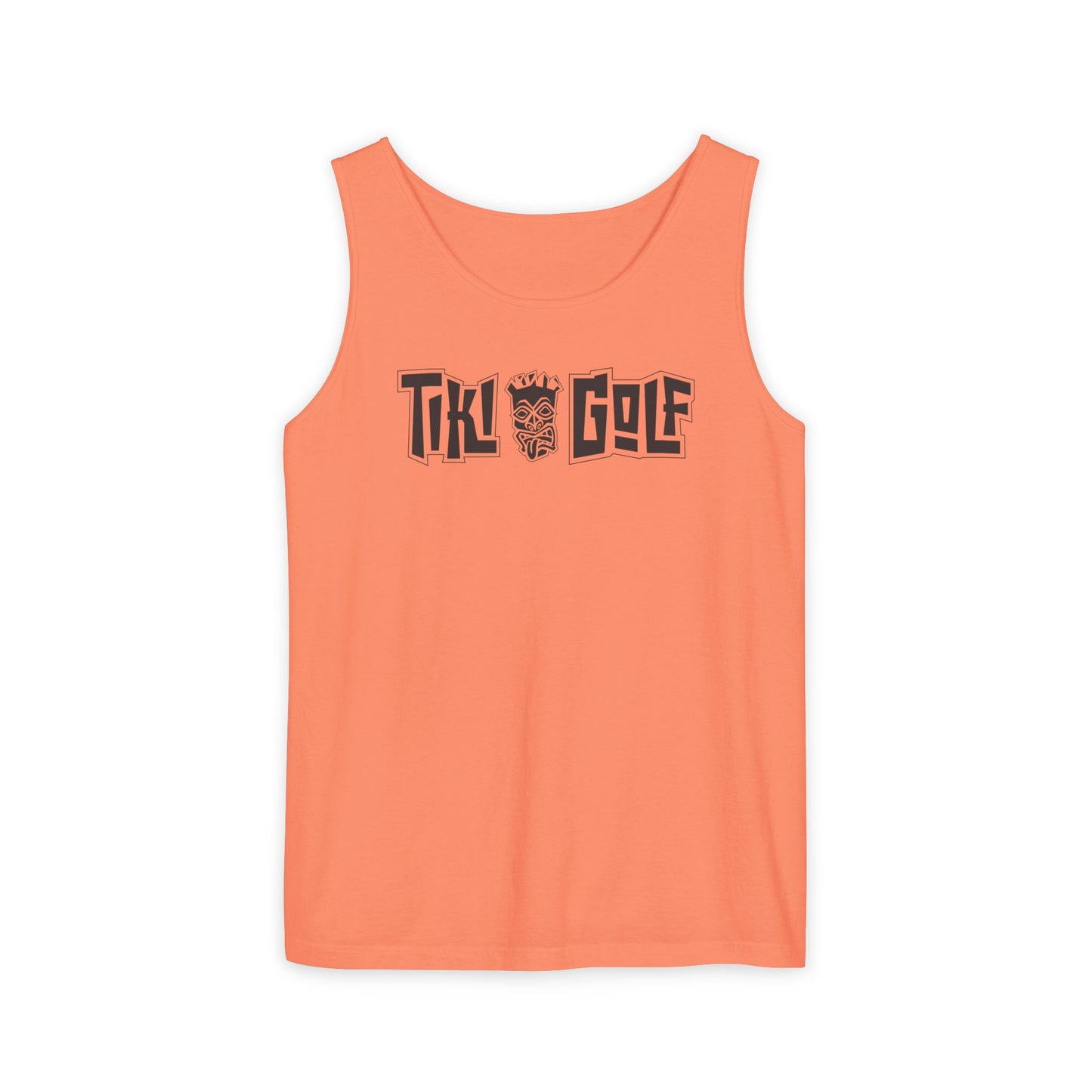 "Birdie Now, Bogey Later" Tiki Golf Tank Top