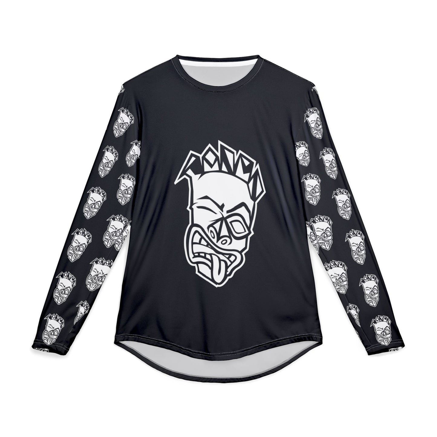 Tongue Out Tiki Head UV Surf Shirt