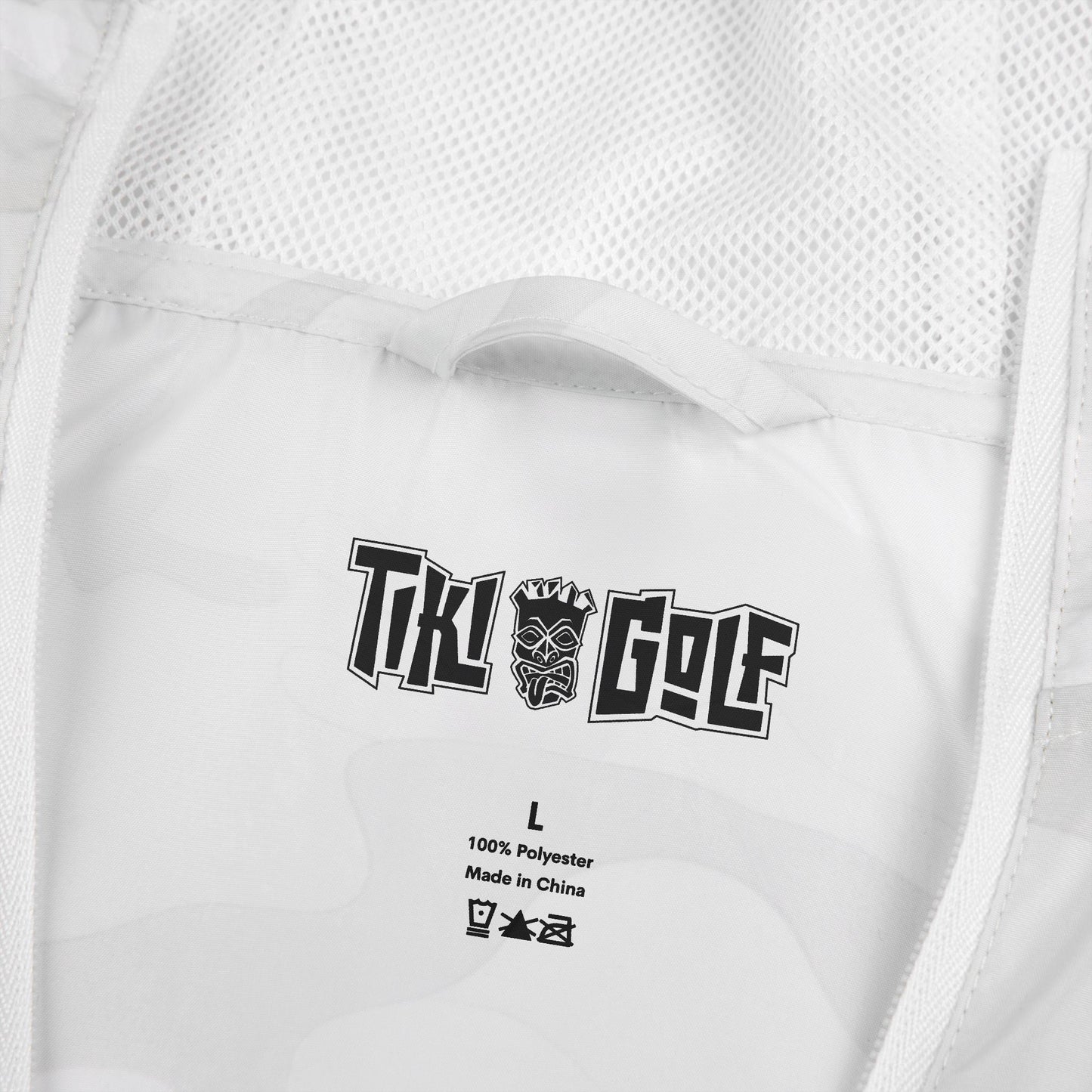 Now & Later Tiki Heads Golf Windbreaker