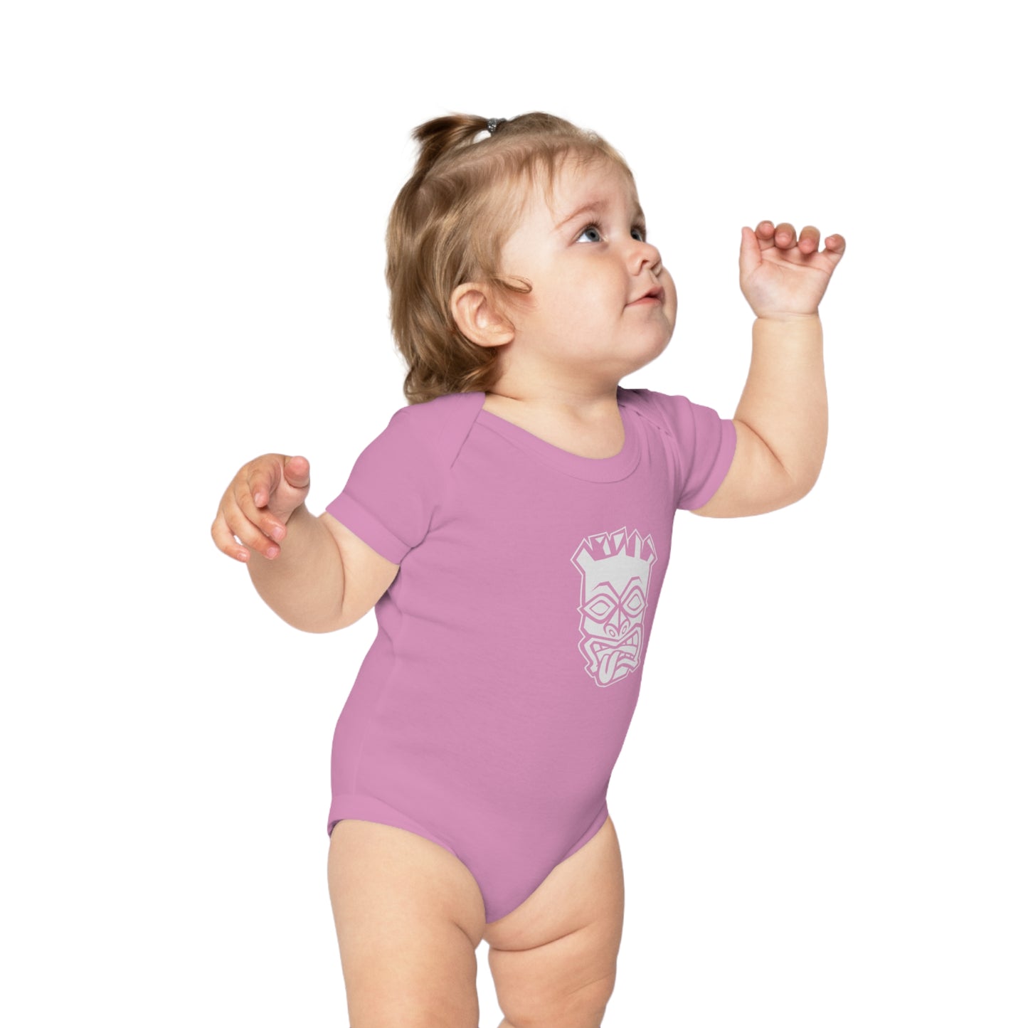 Tongue Out Tiki Baby Onesie