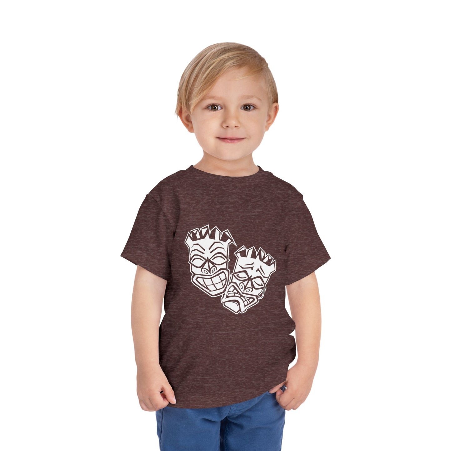 Now & Later Tiki Heads Toddler T-Shirt