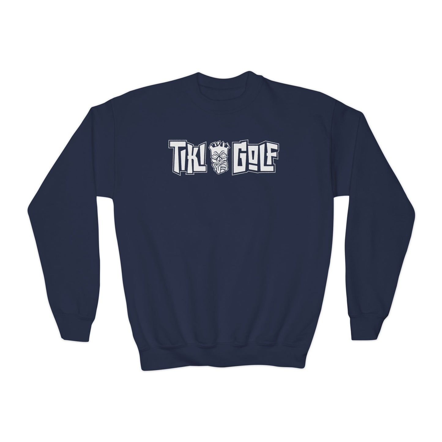 "Birdie Now, Bogey Later" Kids Crewneck Sweatshirt