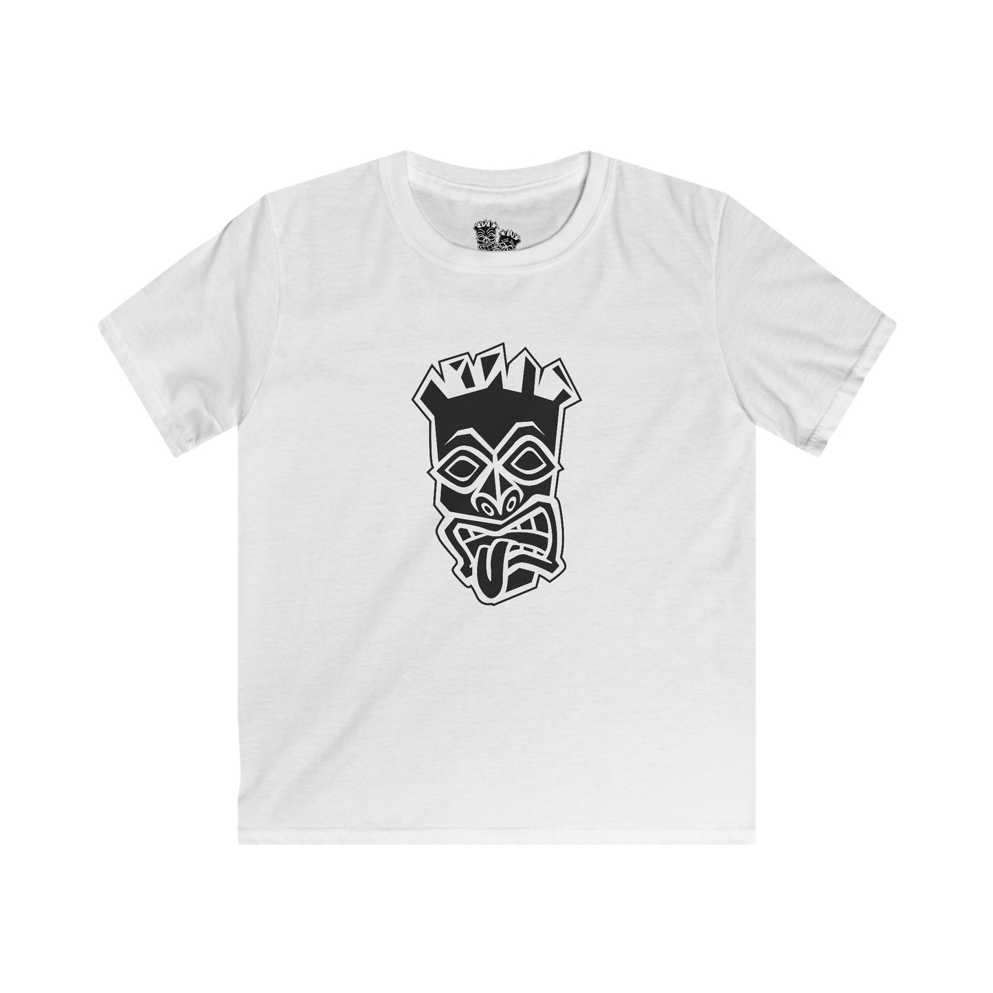 Kids Tongue Out Tiki T-Shirt