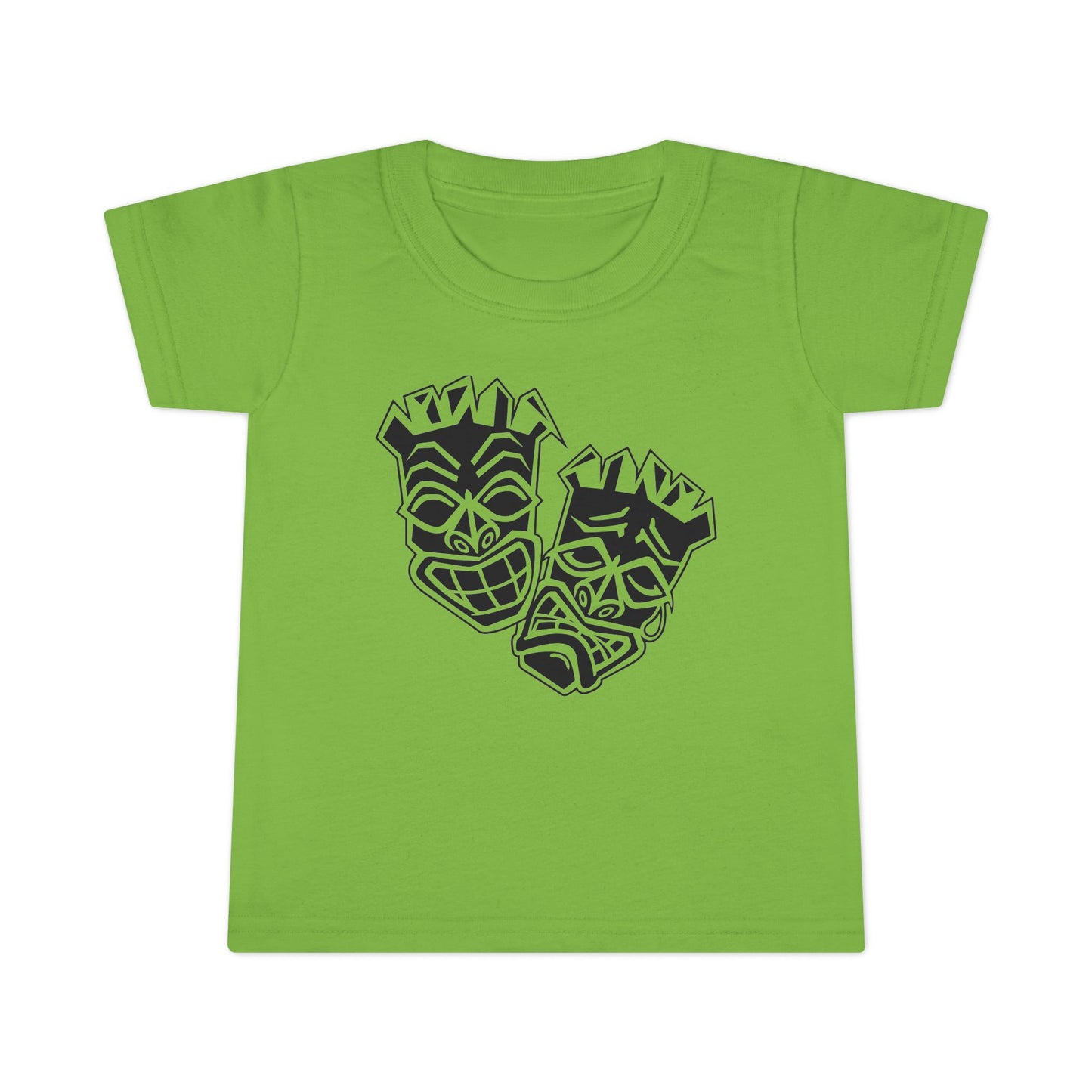 Toddler Now & Later Tiki Heads T-Shirt