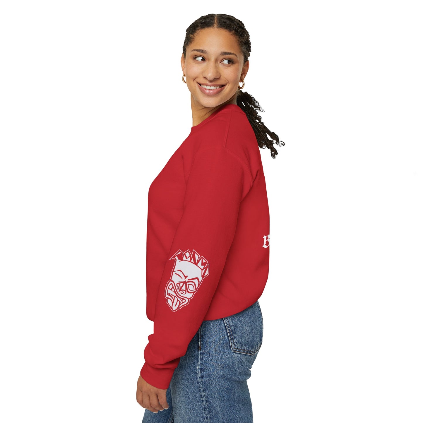 "Birdie Now, Bogey Later" Tiki Golf Crewneck Sweatshirt