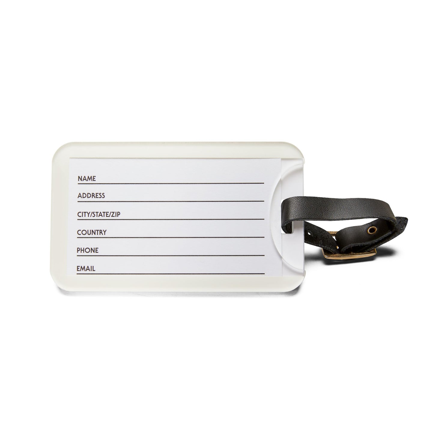 "Birdie Now, Bogey Later" Tiki Golf Bag Tag