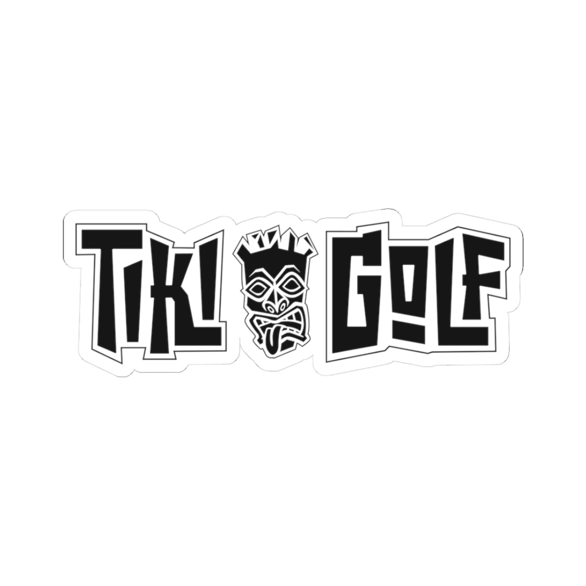 Tiki Golf Decal