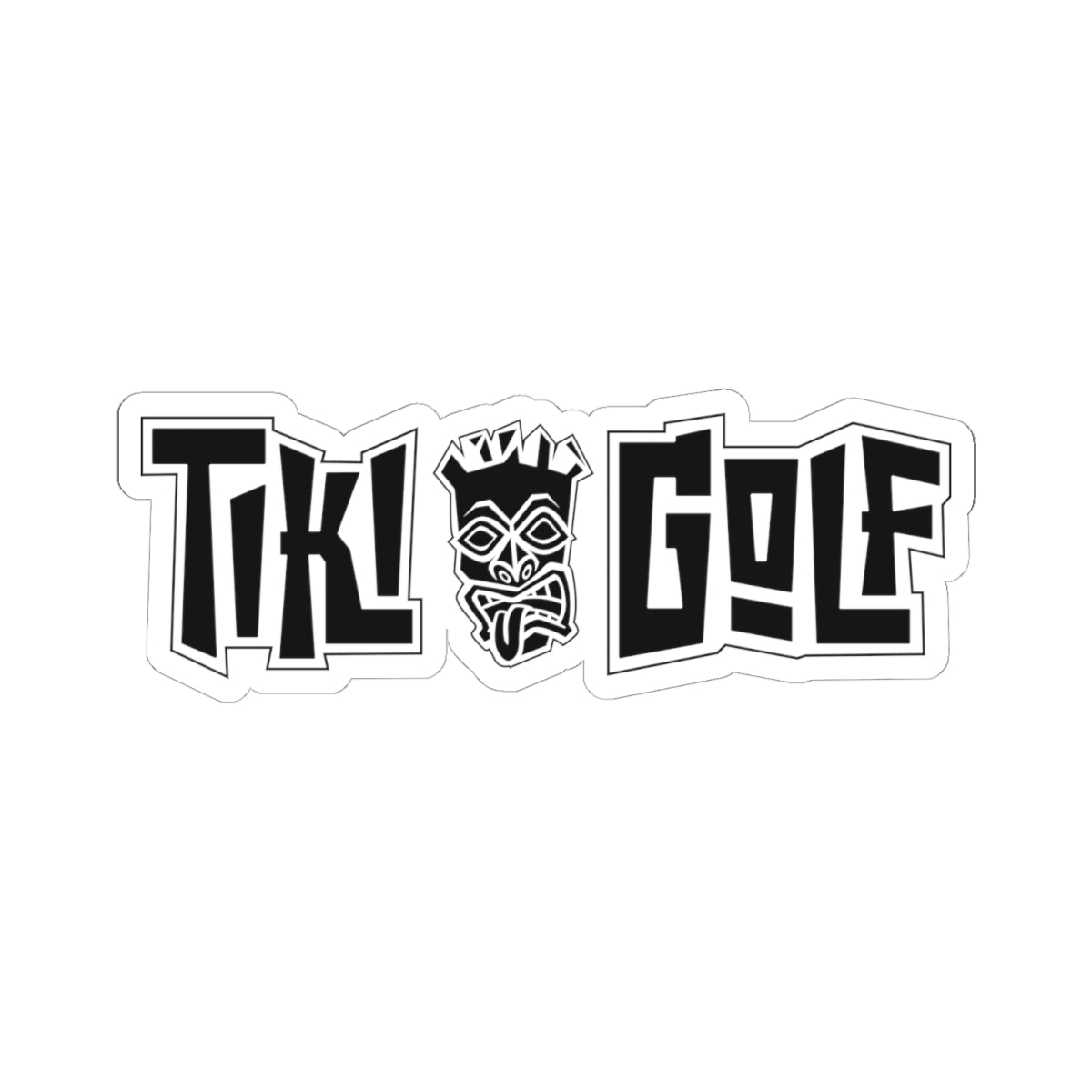 Tiki Golf Decal