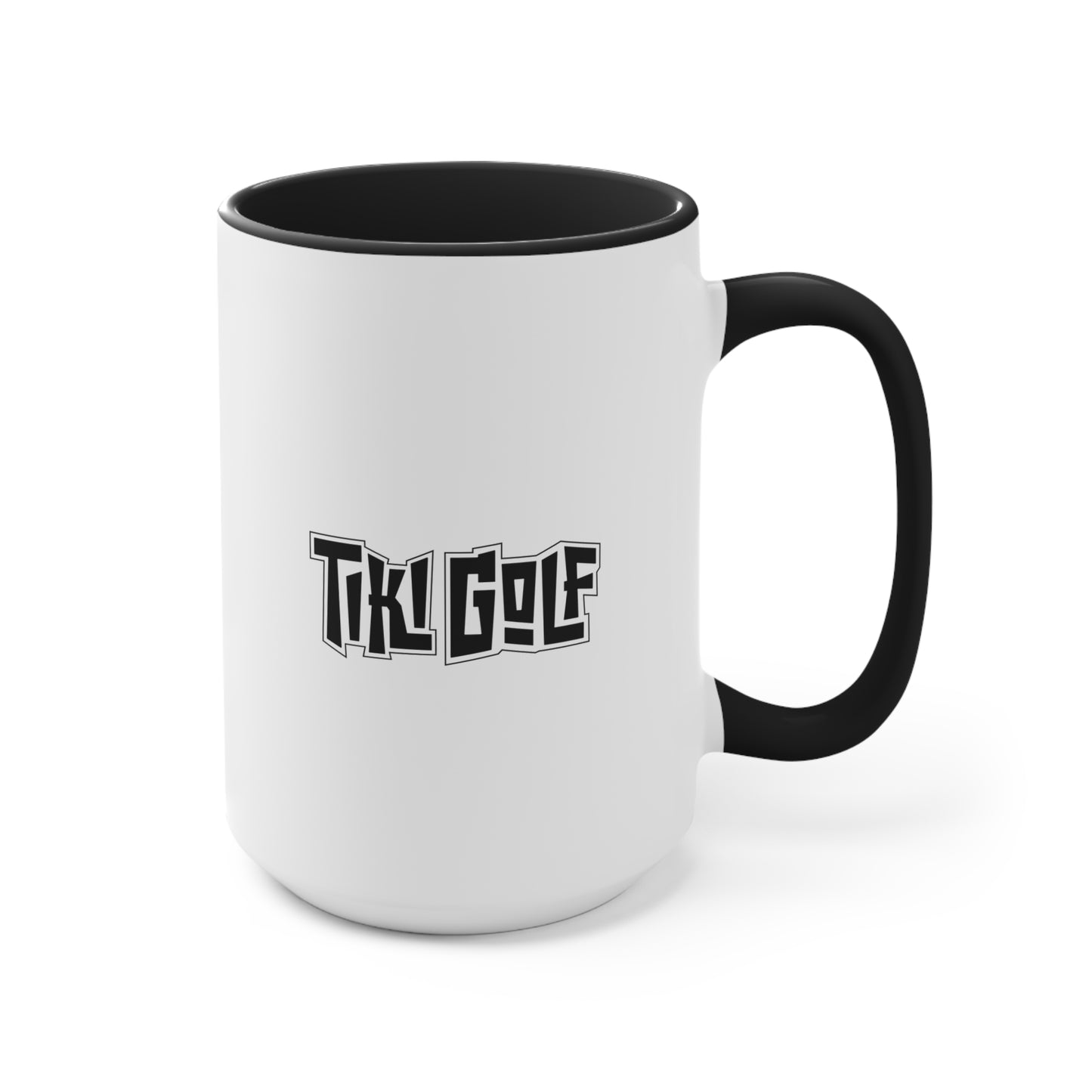 "Birdie Now, Bogey Later" Tiki Golf Ceramic Coffee Mug