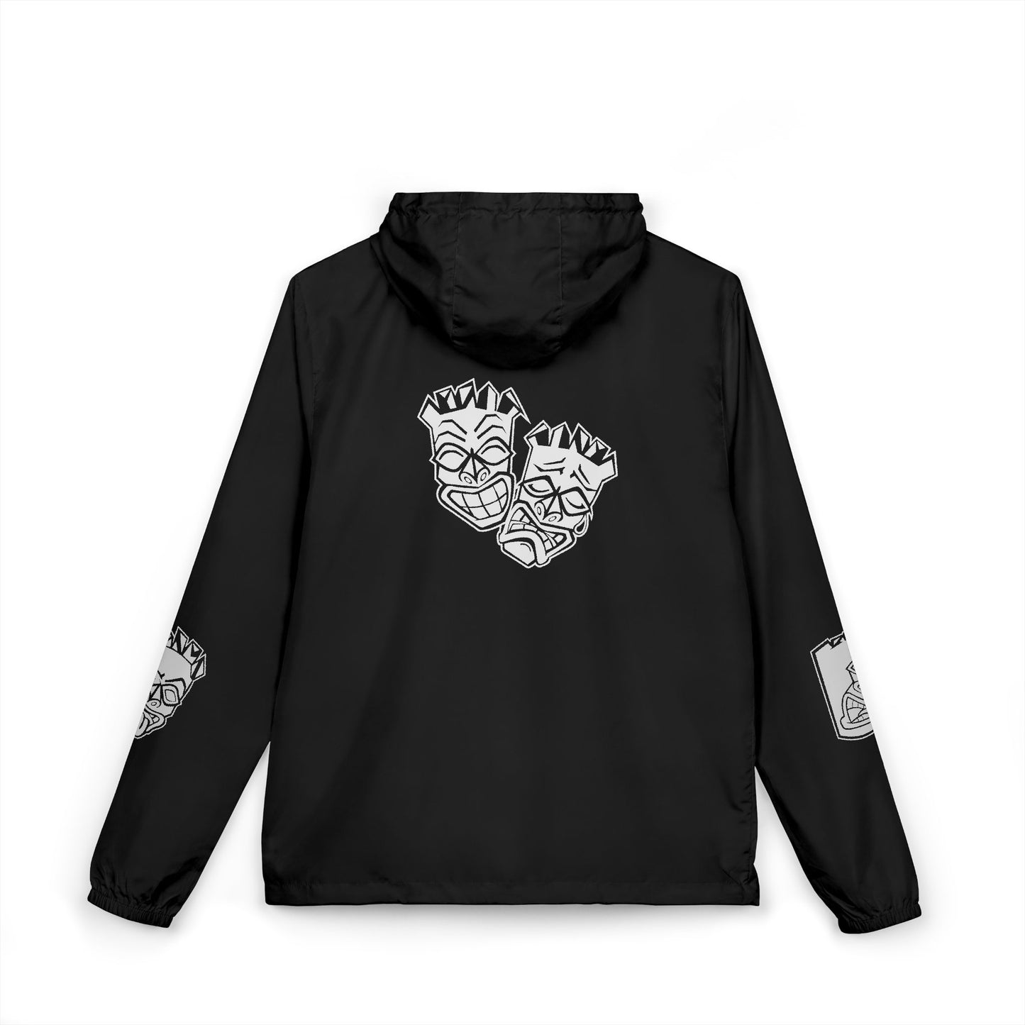Now & Later Tiki Heads Golf Windbreaker