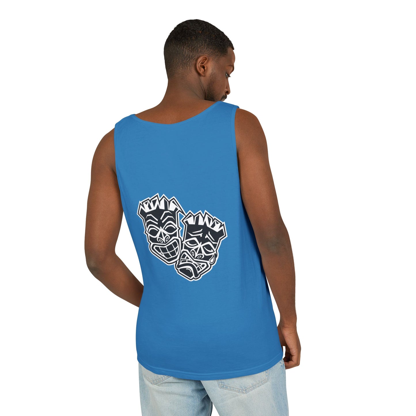 Tongue Out Tiki Tank Top