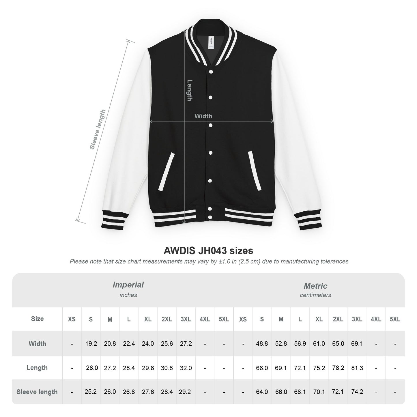 Tiki Golf Letterman Jacket