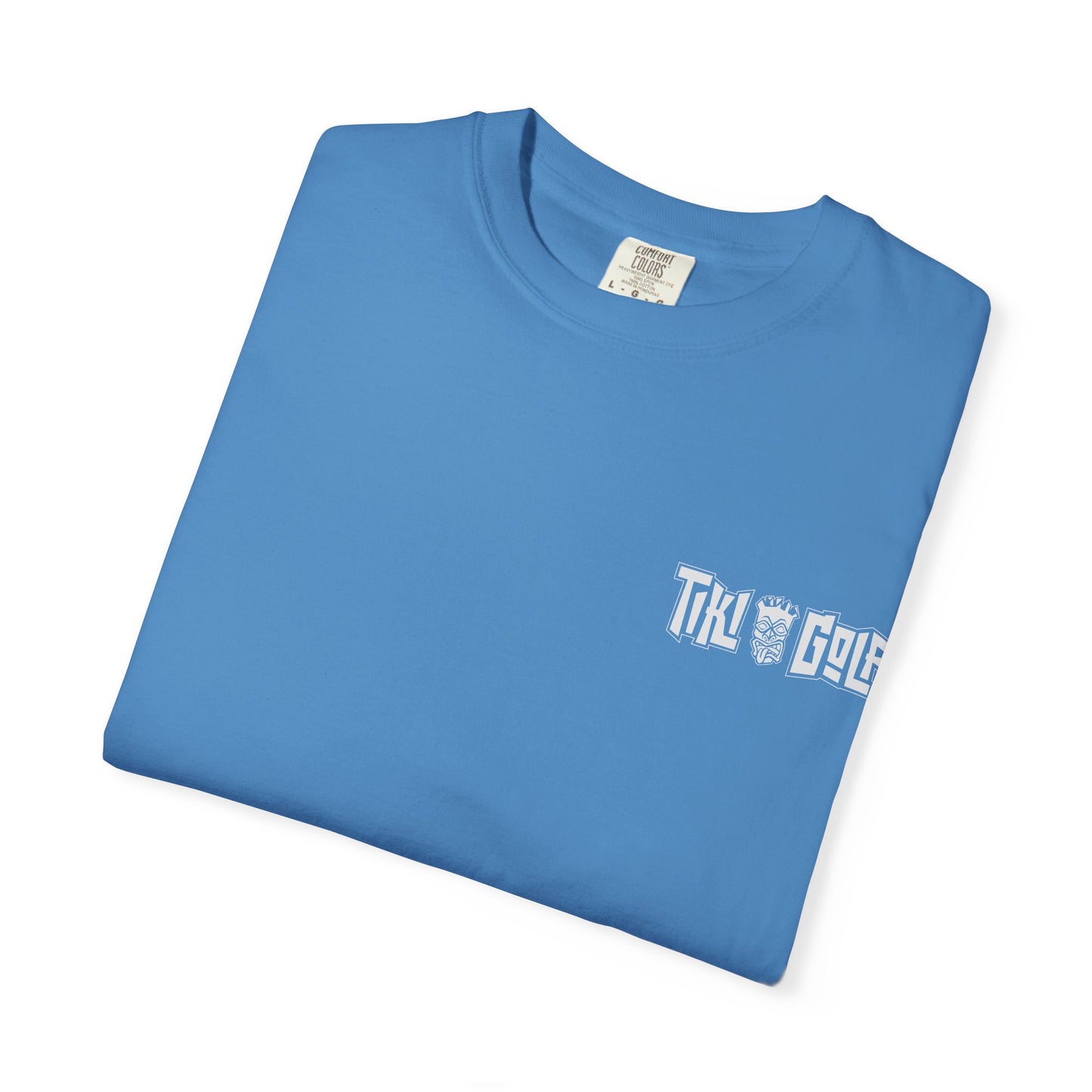 "Birdie Now, Bogey Later" Tiki Golf Graphic Tee