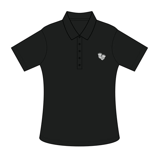 Now & Later Tiki Heads Ladies Polo