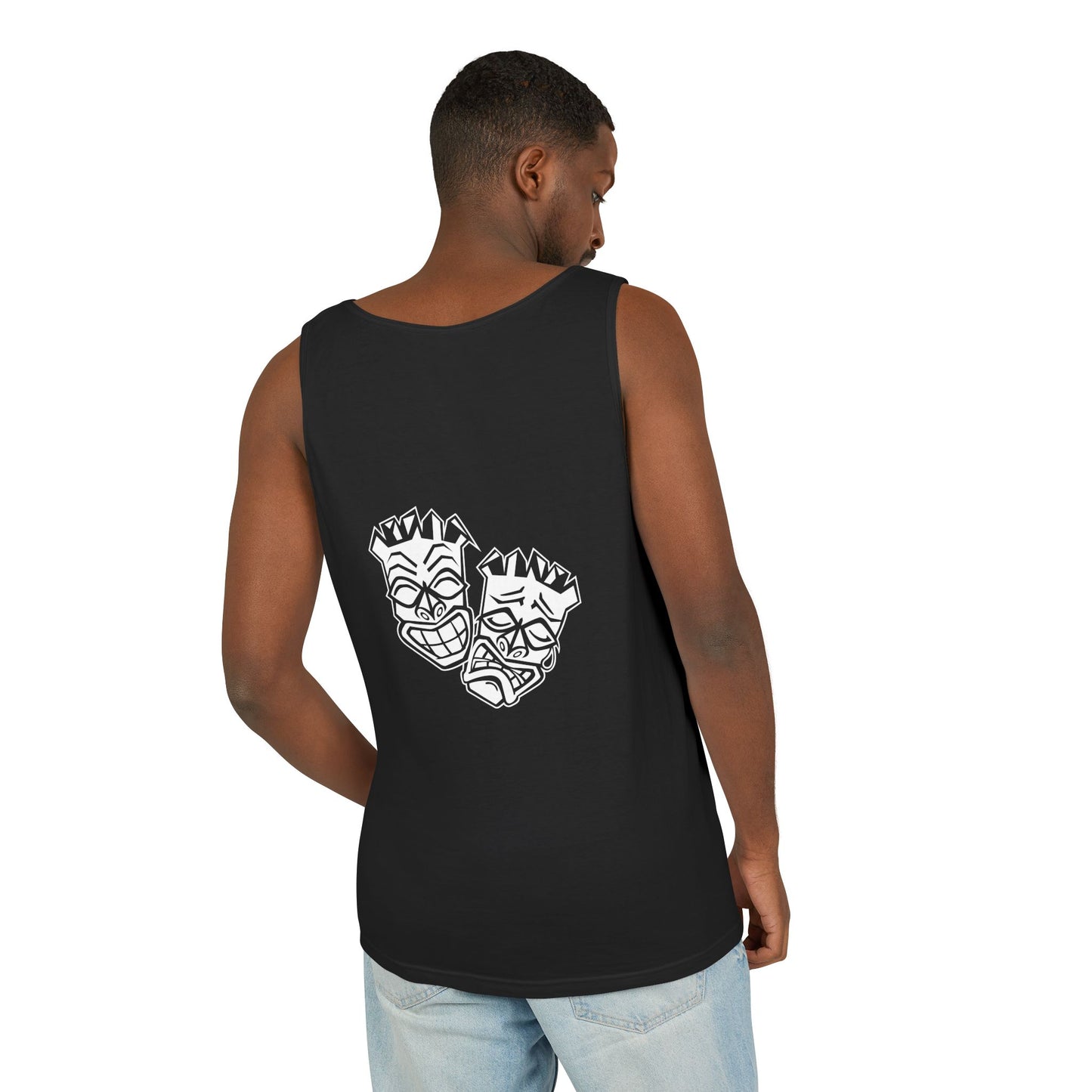 Tongue Out Tiki Tank Top