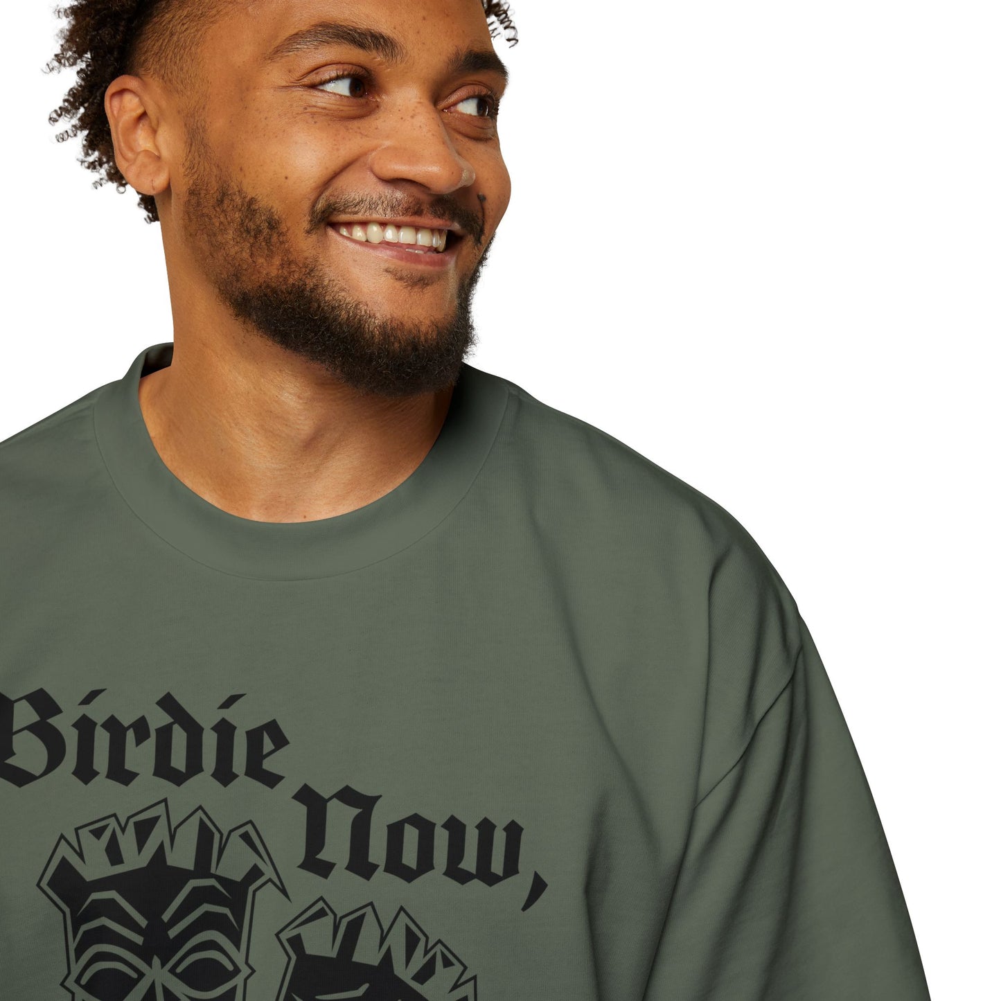 "Birdie Now, Bogey Later" Oversized T-Shirt