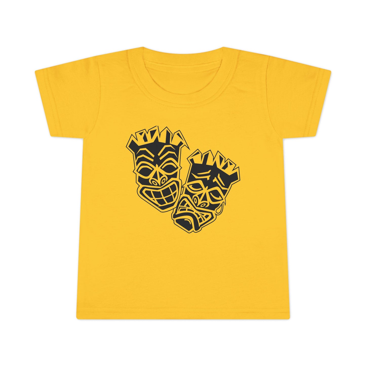 Toddler Now & Later Tiki Heads T-Shirt