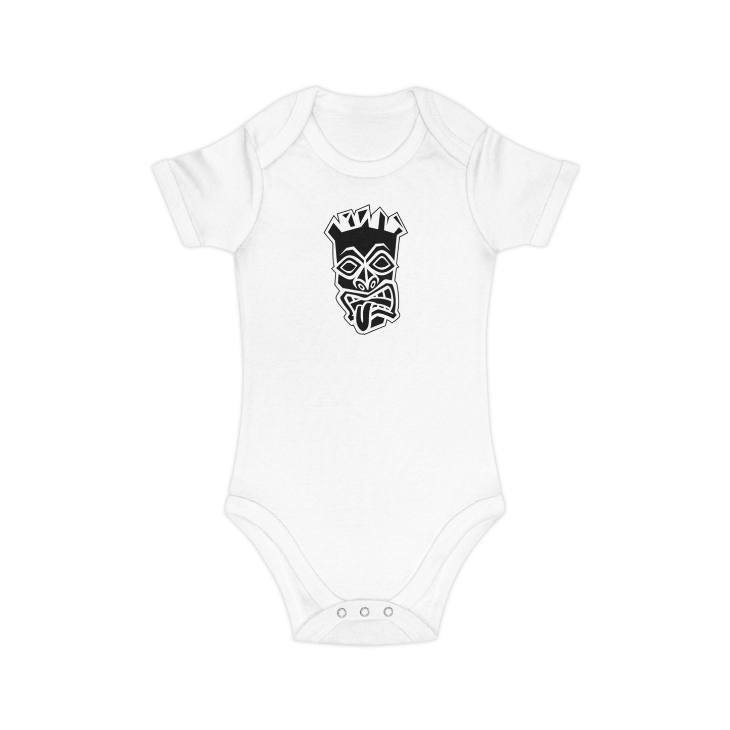 Tongue Out Tiki Baby Onesie