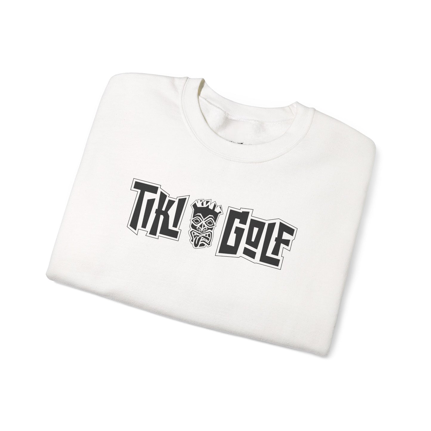 "Birdie Now, Bogey Later" Tiki Golf Crewneck Sweatshirt