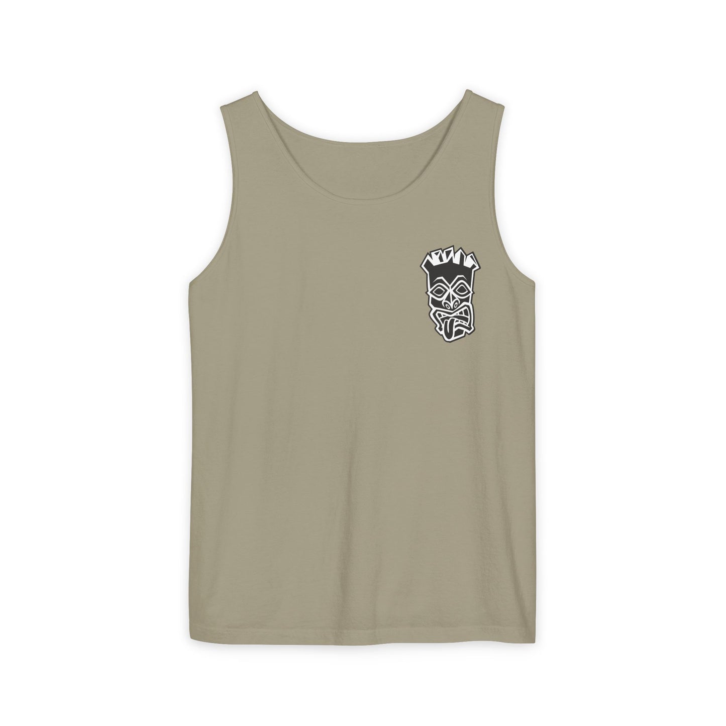 Tongue Out Tiki Tank Top