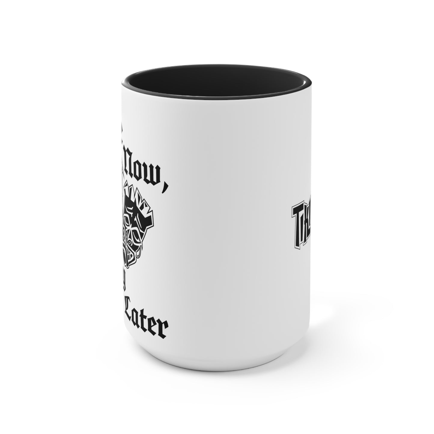 "Birdie Now, Bogey Later" Tiki Golf Ceramic Coffee Mug