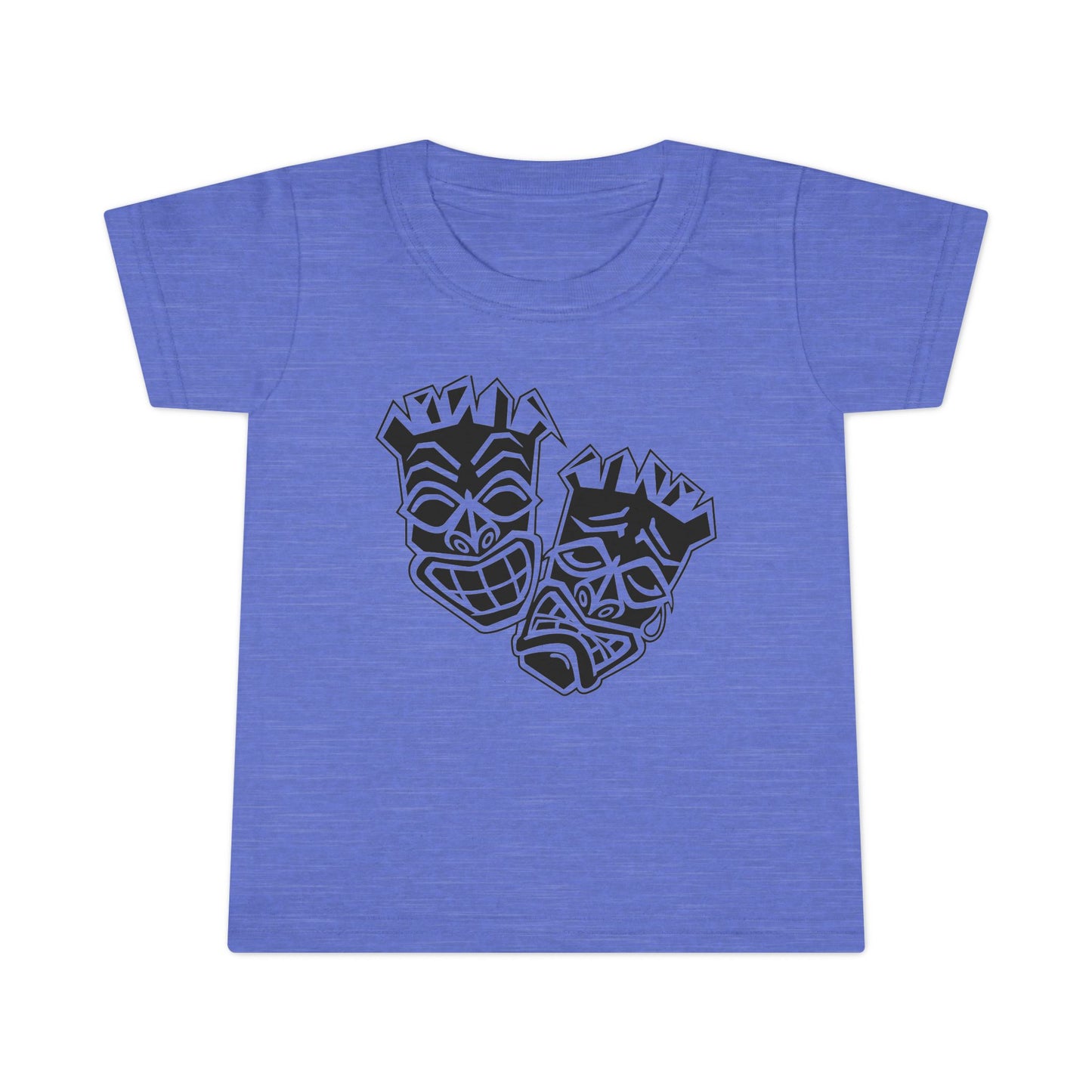 Toddler Now & Later Tiki Heads T-Shirt