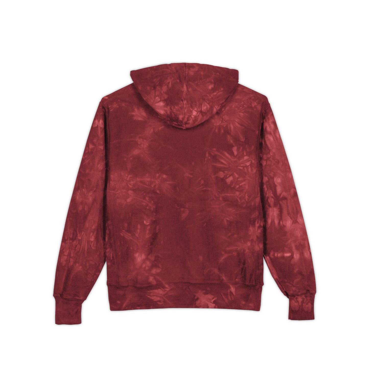 Now & Later Tiki Heads Embroidered Tie-Dye Hoodie