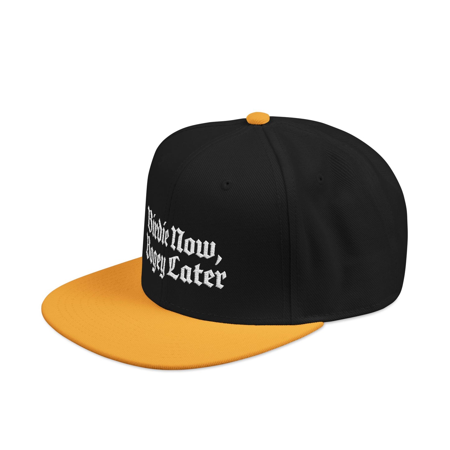 BNBL White Embroidered Snapback
