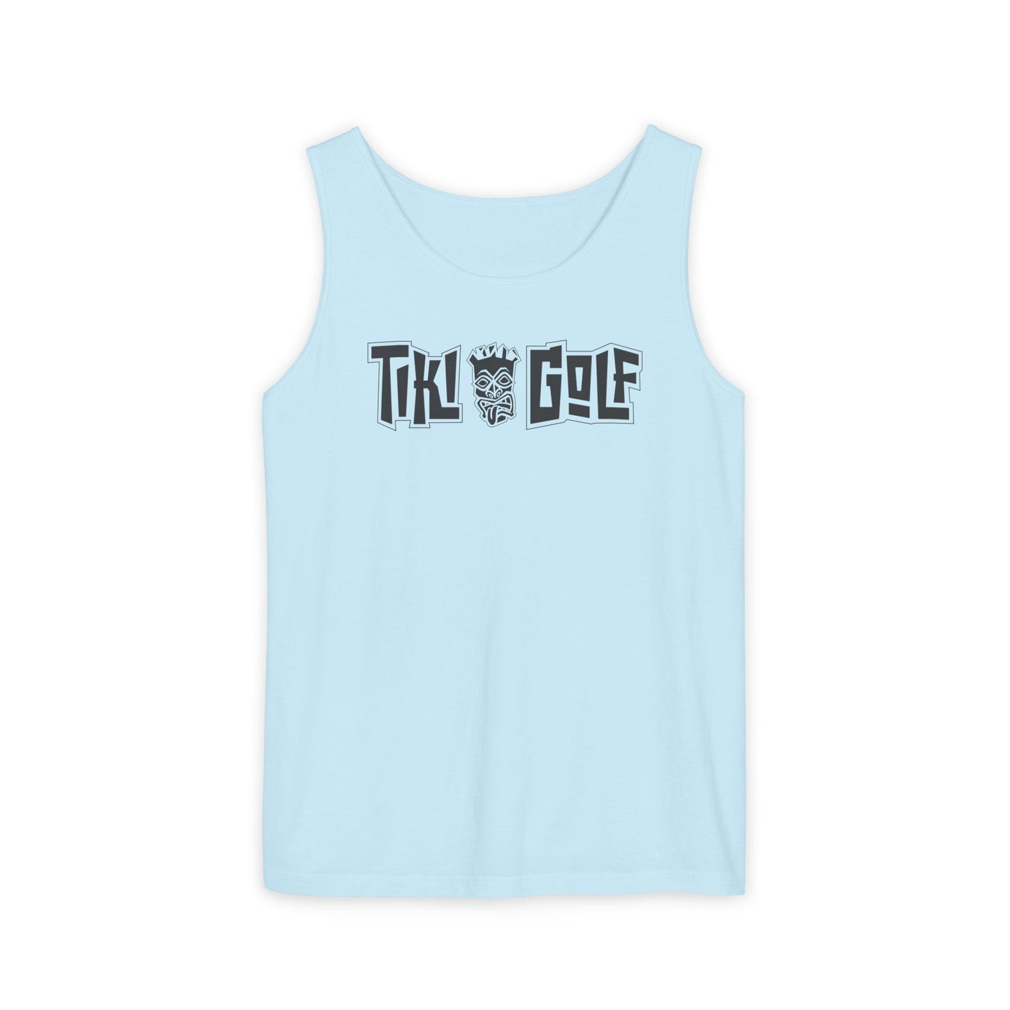 "Birdie Now, Bogey Later" Tiki Golf Tank Top