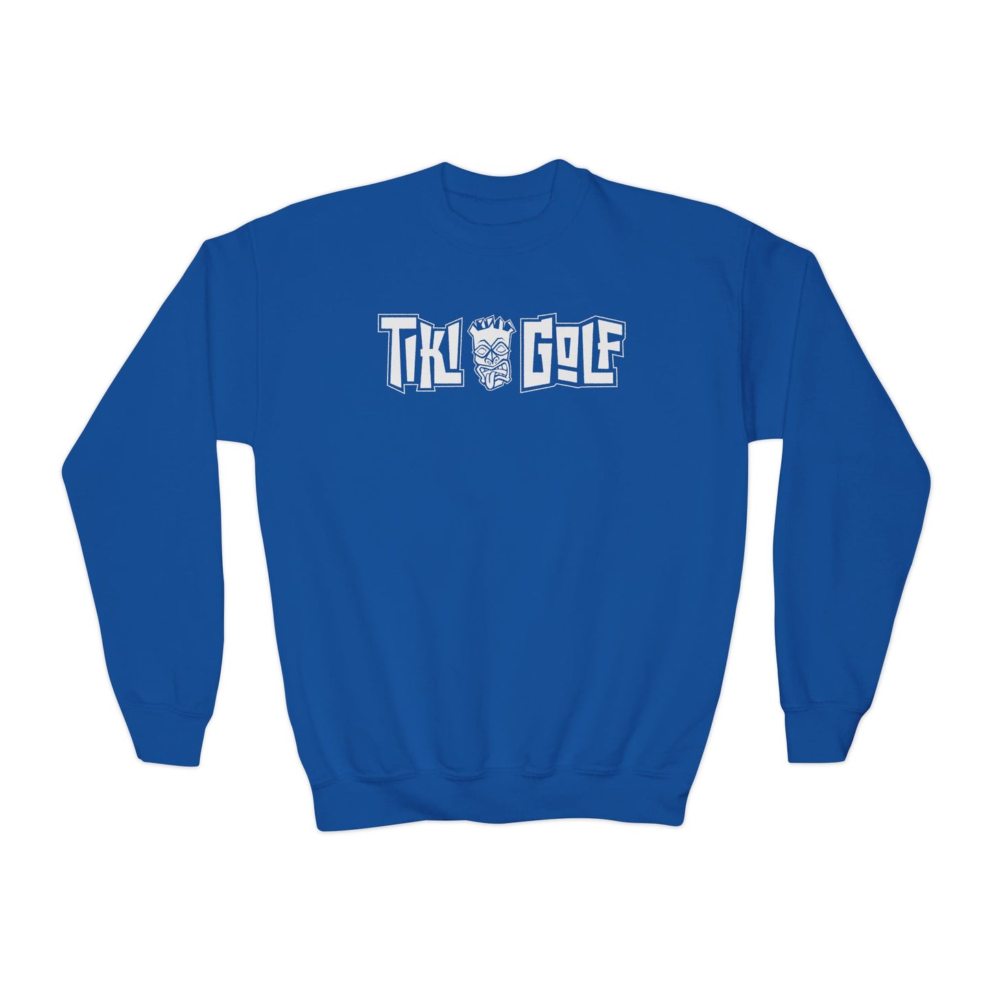 "Birdie Now, Bogey Later" Kids Crewneck Sweatshirt