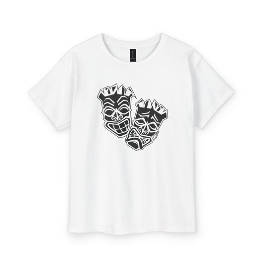 Youth Now & Later Tiki Heads White T-Shirt