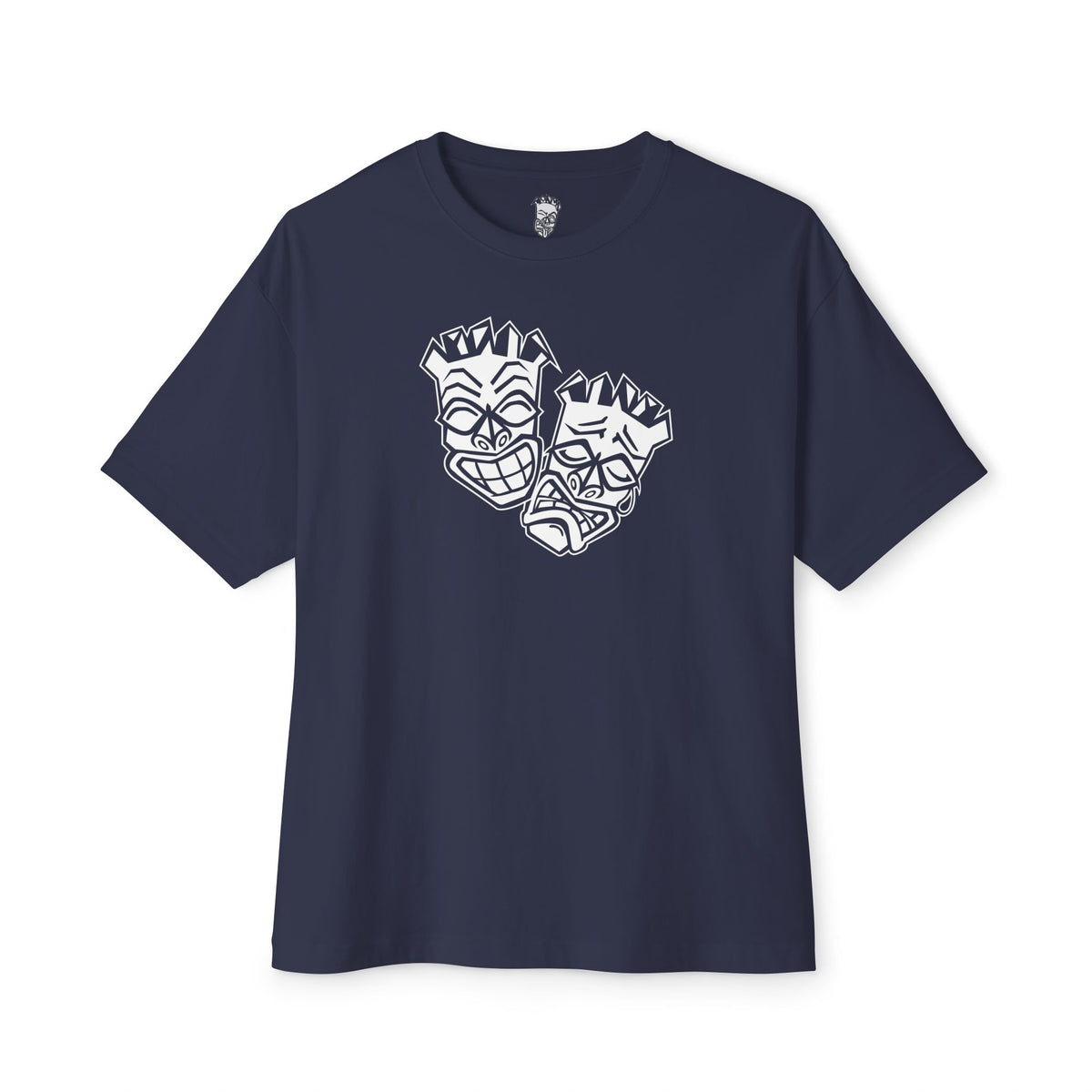 Now & Later Tiki Heads Oversized T-Shirt