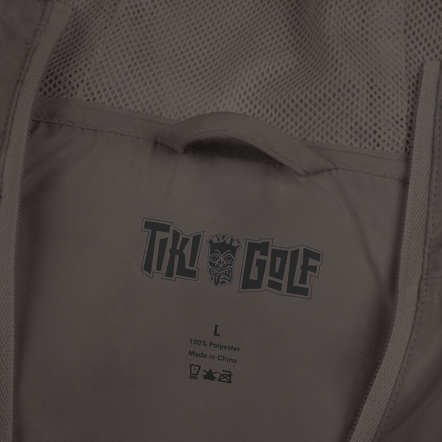 Now & Later Tiki Heads Golf Windbreaker