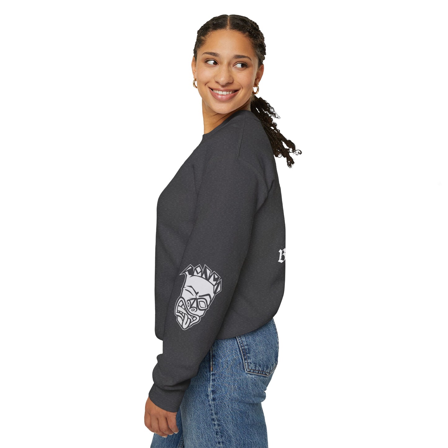 "Birdie Now, Bogey Later" Tiki Golf Crewneck Sweatshirt