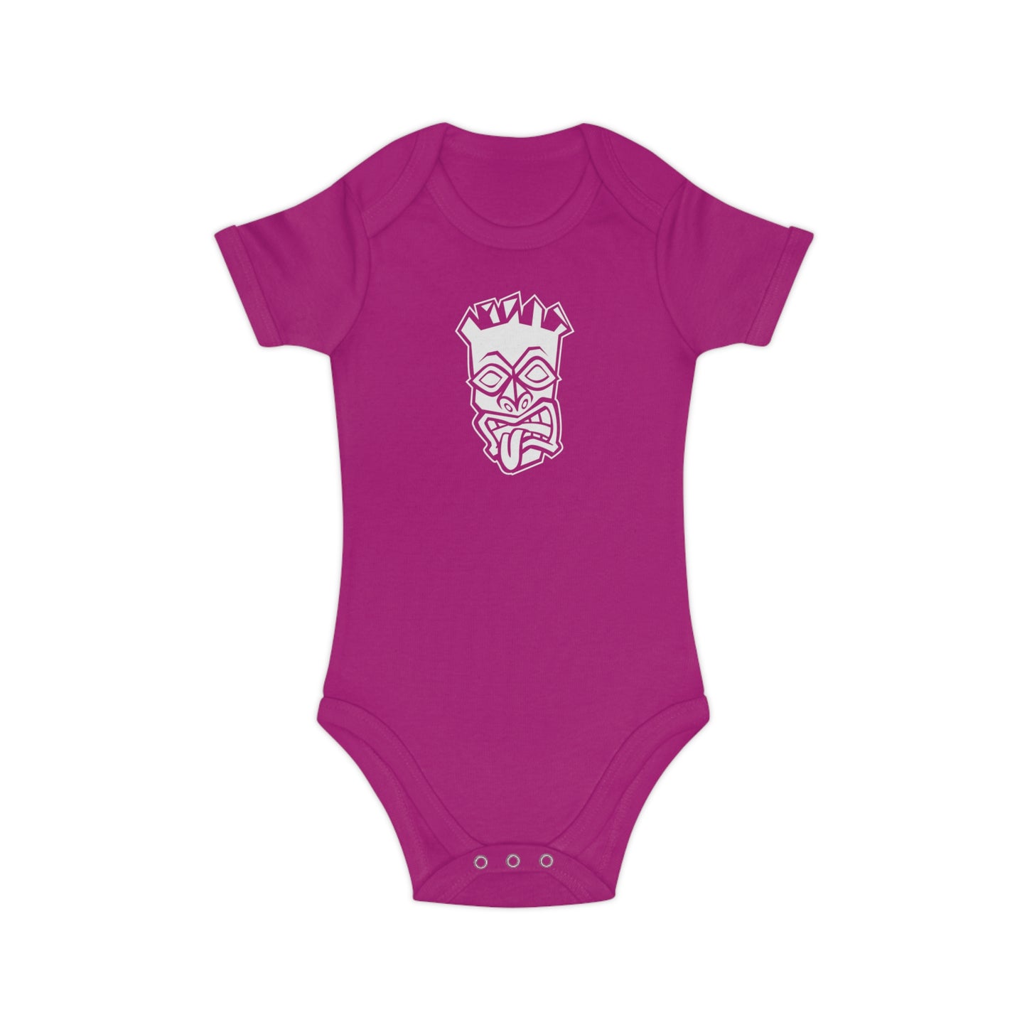 Tongue Out Tiki Baby Onesie
