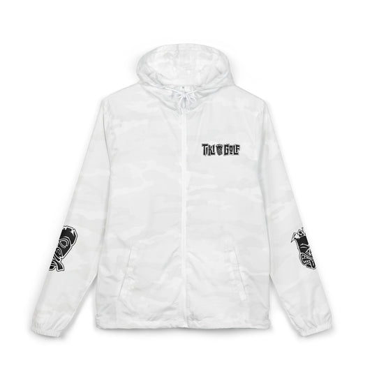 Now & Later Tiki Heads Golf Windbreaker