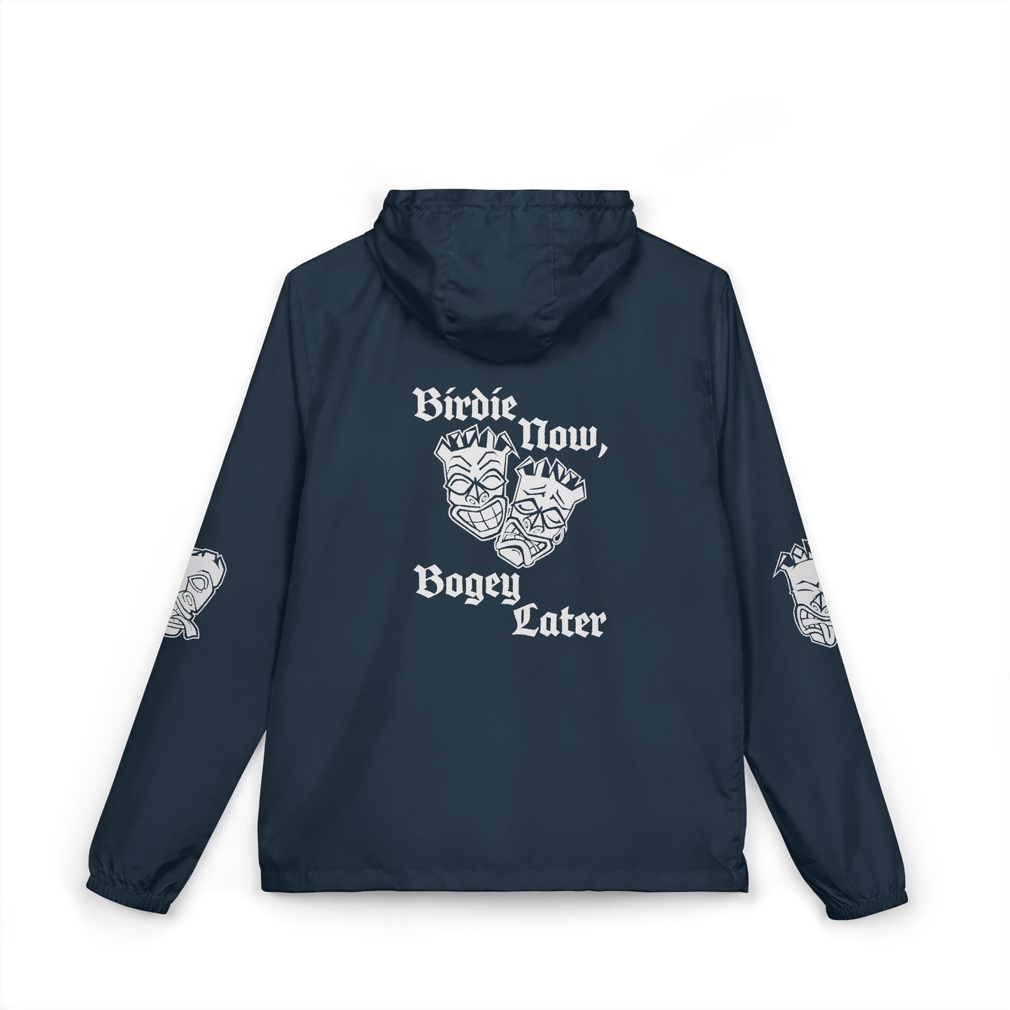 Now & Later Tiki Heads Golf Windbreaker