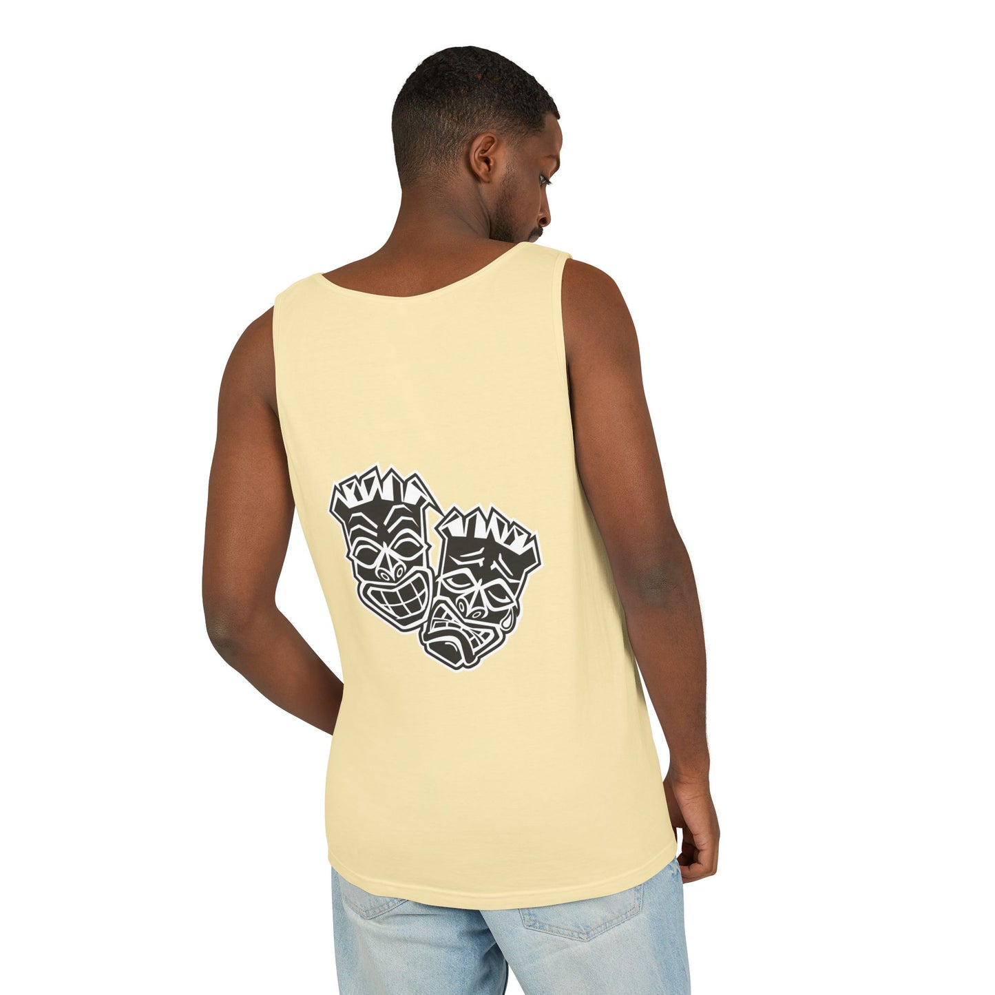 Tongue Out Tiki Tank Top