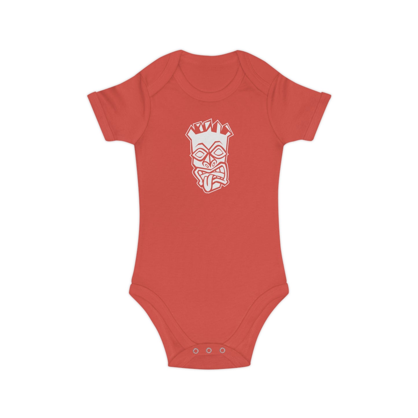 Tongue Out Tiki Baby Onesie