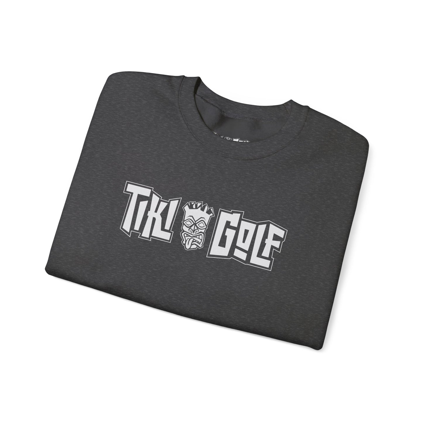 "Birdie Now, Bogey Later" Tiki Golf Crewneck Sweatshirt