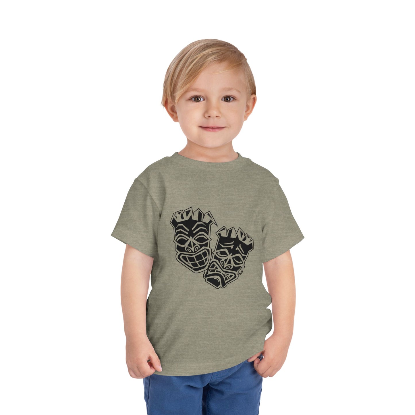 Now & Later Tiki Heads Toddler T-Shirt